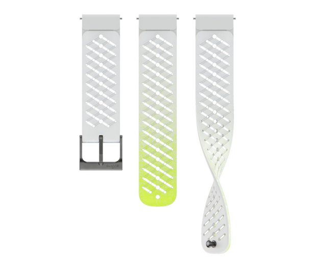 Suunto 22mm Athletic 5 Silicone Strap Canary White S+M - 1582536 - zdjęcie